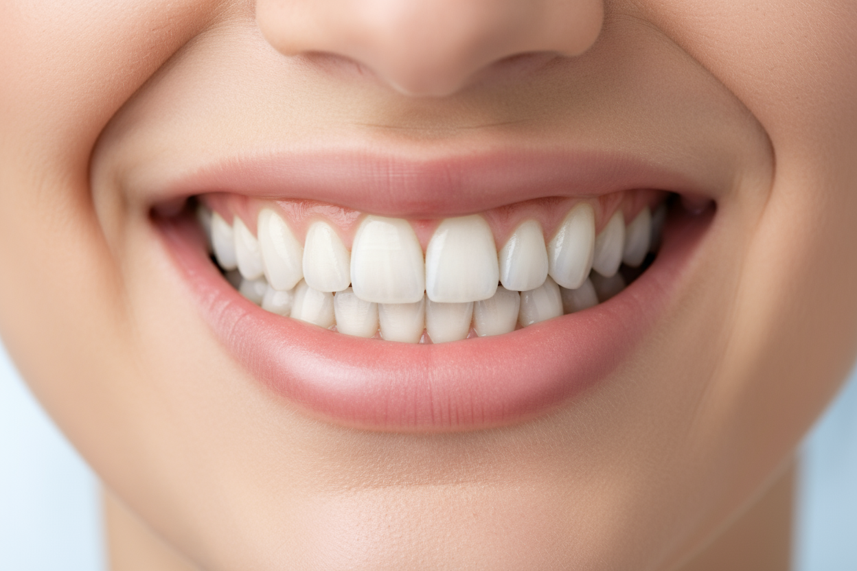 bouche avec de magnifique dent